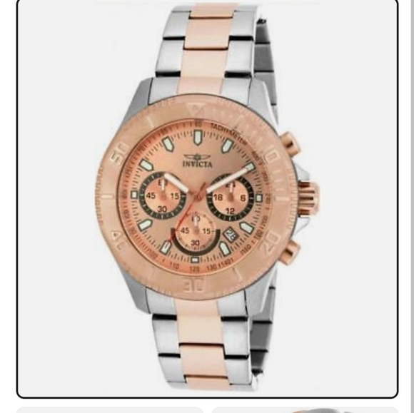 Invicta 17363 Pro Diver Chronograph Tachymeter Date Stainless Steel Mens Watch - Picture 3 of 4